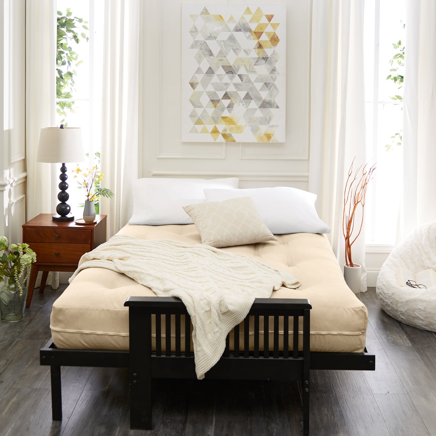 Duck Cloth Futon Mattress 8"