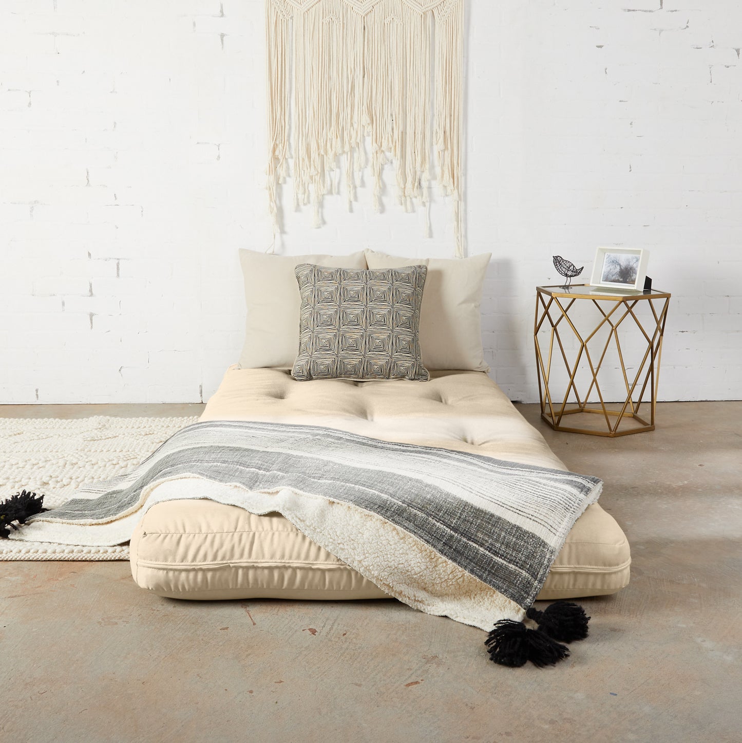 Duck Cloth Futon Mattress 8"