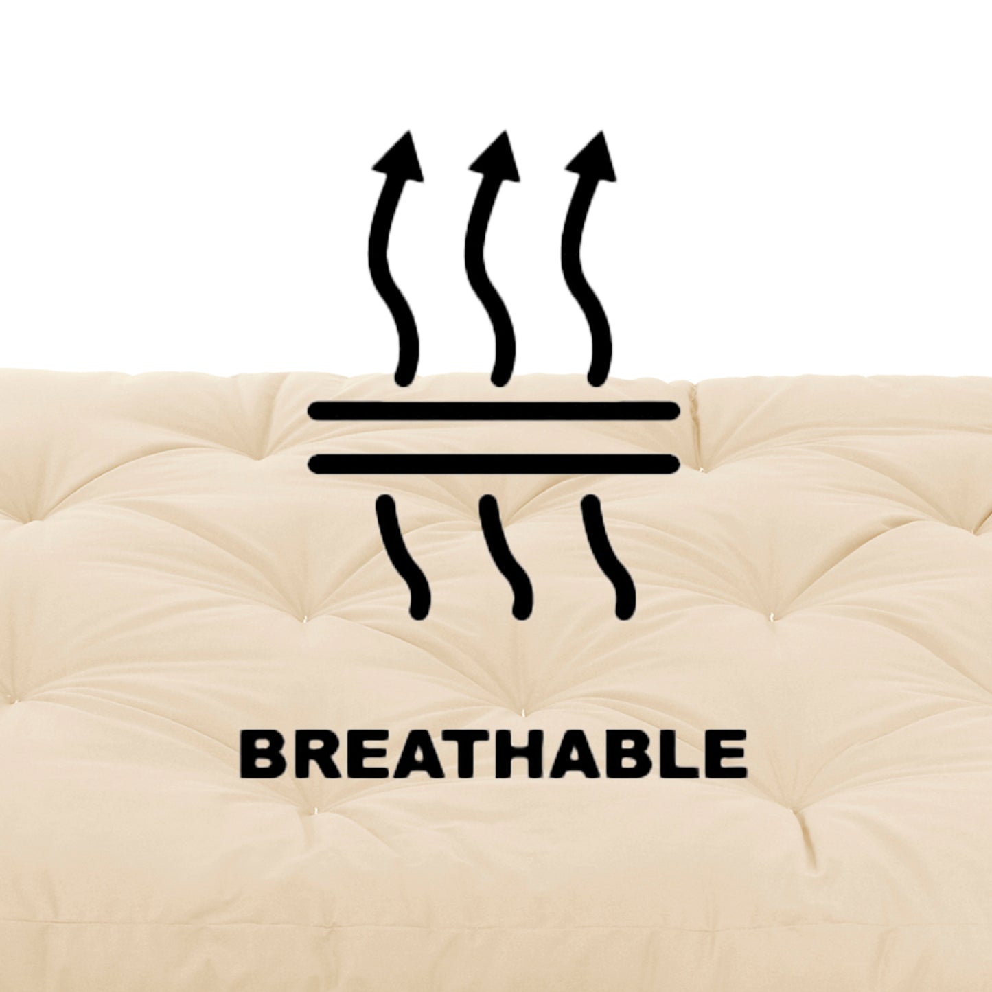 Duck Cloth Futon Mattress 8"