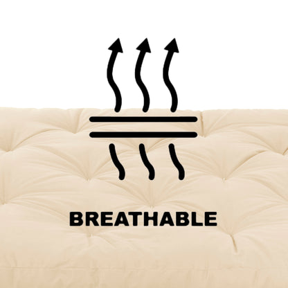 Duck Cloth Futon Mattress 8"